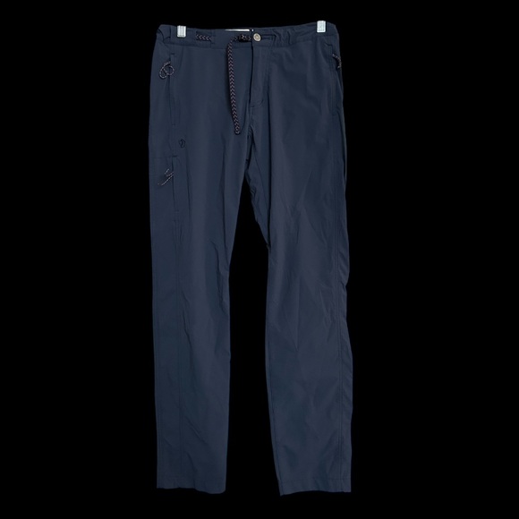 Fjallraven Women’s High Coast Trail Trousers in Navy Blue Size 27-28 - Picture 4 of 8